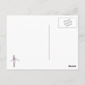 Mandelbrot Postkarte (Rückseite)