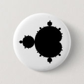 Mandelbrot Set 01 - Fraktal Button (Vorderseite)