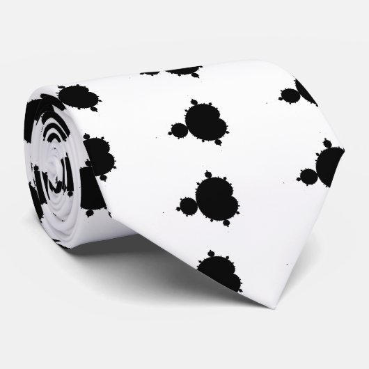 Mandelbrot Set 01 - Fraktal Krawatte (Gerollt)