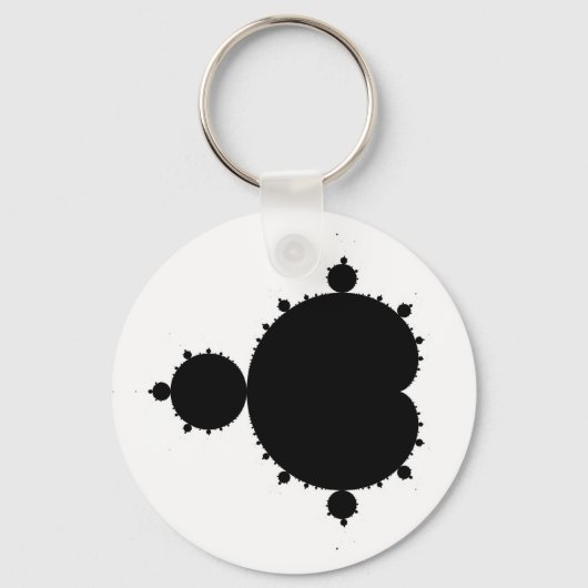 Mandelbrot Set 01 - Fraktal Schlüsselanhänger (Vorderseite)