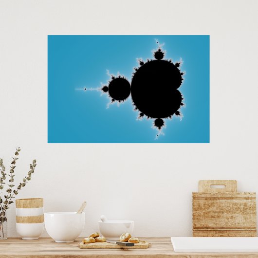 Mandelbrot Set 05 - Fractal Poster (Küche)