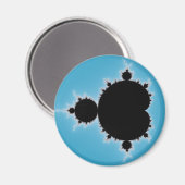 Mandelbrot Set 05 - Fraktal Magnet (Vorderseite/Rückseite)