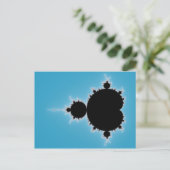 Mandelbrot Set 05 - Fraktal Postkarte (Stehend Vorderseite)