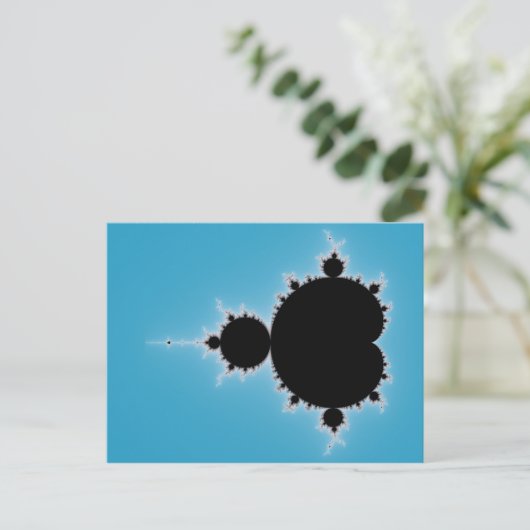 Mandelbrot Set 05 - Fraktal Postkarte (Stehend Vorderseite)
