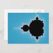 Mandelbrot Set 05 - Fraktal Postkarte (Vorne/Hinten)