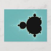 Mandelbrot Set 06 - Fraktal Postkarte (Vorderseite)