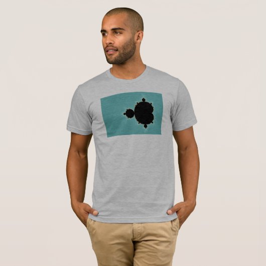 Mandelbrot Set 06 - Fraktal T-Shirt (Vorne ganz)