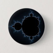 Mandelbrot Set 07 - Fraktal Button (Vorderseite)