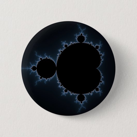 Mandelbrot Set 07 - Fraktal Button (Vorderseite)