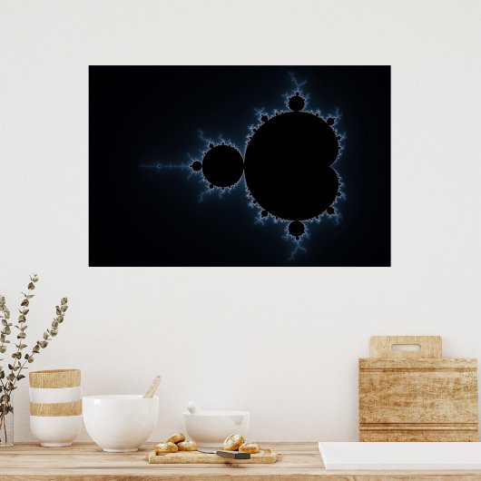 Mandelbrot Set 07 - Fraktal Poster (Küche)