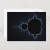 Mandelbrot Set 07 - Fraktal Postkarte (Vorne/Hinten)