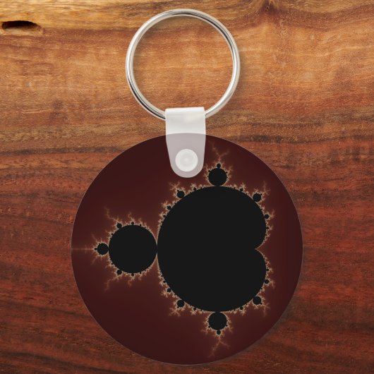 Mandelbrot Set 08 - Fraktal Schlüsselanhänger (Vorderseite)