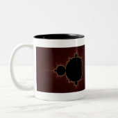 Mandelbrot Set 08 - Fraktal Zweifarbige Tasse (Links)