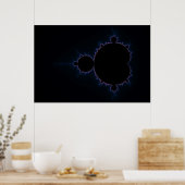 Mandelbrot-Set 10 Poster (Küche)