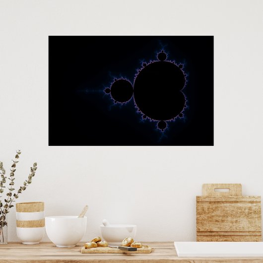 Mandelbrot-Set 10 Poster (Küche)