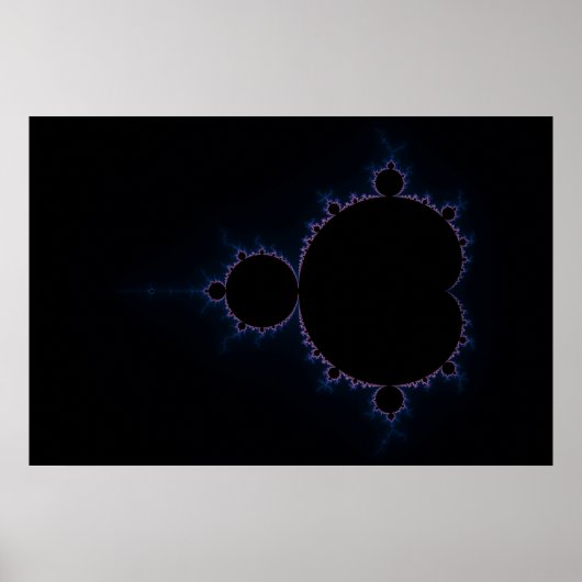 Mandelbrot-Set 10 Poster (Vorne)