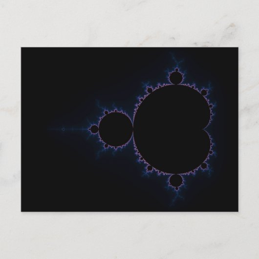 Mandelbrot-Set 10 Postkarte (Vorderseite)