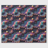 Mandelbrot Set 3D Wrapping Paper für Mathe-Liebhab Geschenkpapier (Flach)