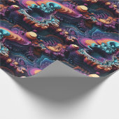 Mandelbrot Set 3D Wrapping Paper für Mathe-Liebhab Geschenkpapier (Ecke)
