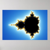 Mandelbrot Set 78x52 Poster (Vorne)