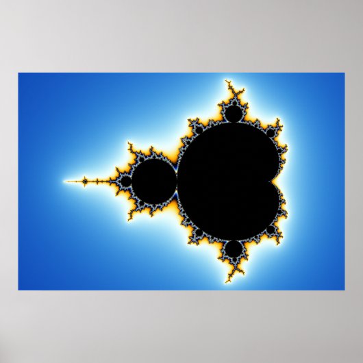 Mandelbrot Set 78x52 Poster (Vorne)