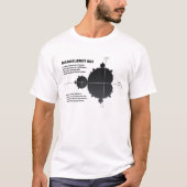 Mandelbrot set: fractal: science: mathematics T-Shirt (Vorderseite)