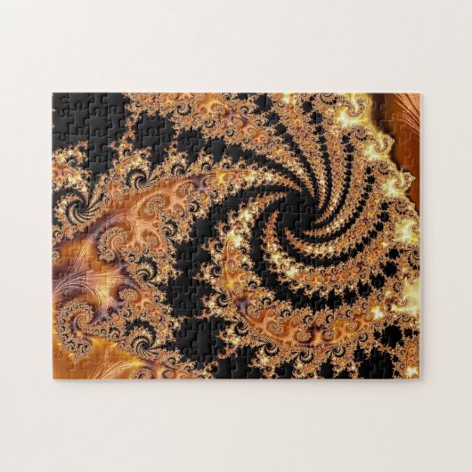 Mandelbrot Set Fraktal Digitale Kunst Puzzle (Horizontal)