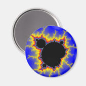 Mandelbrot Set Fraktal Magnet (Vorderseite/Rückseite)