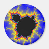 Mandelbrot Set Fraktal Magnet (Vorne)