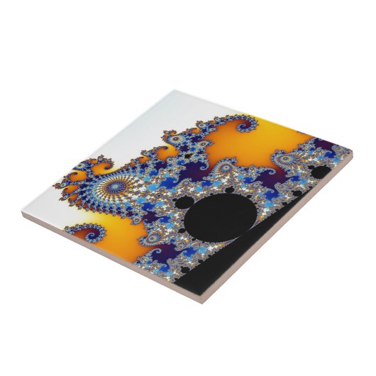 Mandelbrot Set Fraktal Seepferd Fliese (Seite)