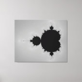 Mandelbrot Set Fraktal Shape Leinwanddruck (Vorderseite)