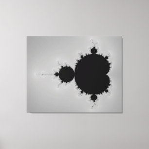 Mandelbrot Set Fraktal Shape Leinwanddruck
