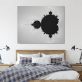 Mandelbrot Set Fraktal Shape Leinwanddruck (Insitu (Schlafzimmer))