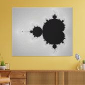 Mandelbrot Set Fraktal Shape Leinwanddruck (Insitu (Wohnzimmer))