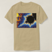 Mandelbrot Set Fraktal T-Shirt (Design vorne)
