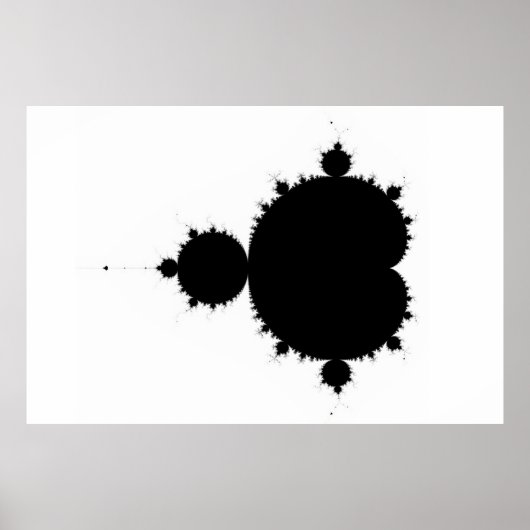 Mandelbrot Set Sehr großes Poster (Vorne)