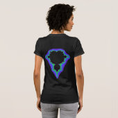 Mandelbrot Set T-Shirt (Schwarz voll)
