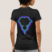 Mandelbrot Set T-Shirt (Rückseite)