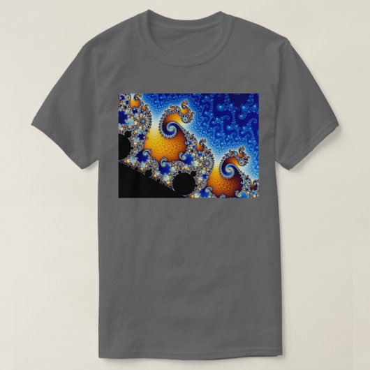 Mandelbrot Set T-Shirt (Design vorne)