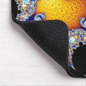 Mandelbrot Set Zwei-dimensionale Fraktal-Form Mousepad (Ecke)