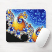 Mandelbrot Set Zwei-dimensionale Fraktal-Form Mousepad (Mit Mouse)