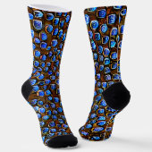 "Mandelbrot Socken" Socken (Gewinkelt)