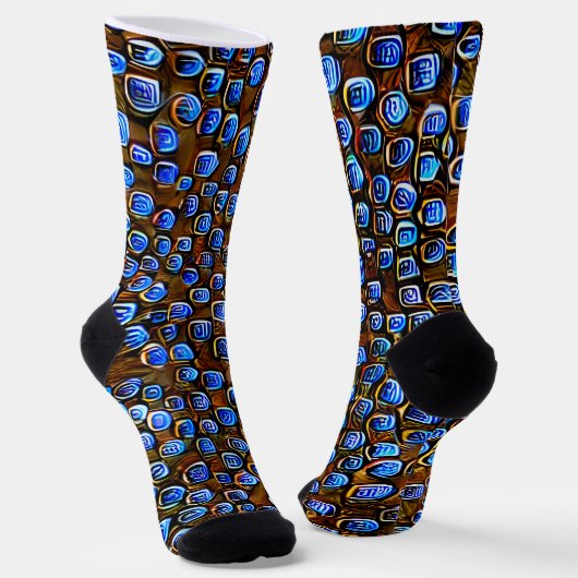"Mandelbrot Socken" Socken (Gewinkelt)