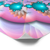Mandelbrot Spiral Poster (Ecke)