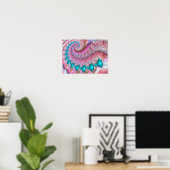 Mandelbrot Spiral Poster (Heimbüro)
