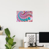 Mandelbrot Spiral Poster (Heimbüro)