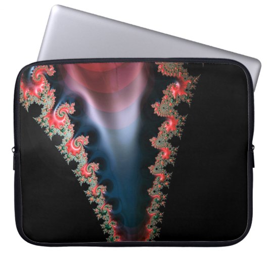 Mandelbrot Zip Laptop Sleeve (Vorderseite)