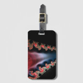 Mandelbrot Zip Luggage Tag Gepäckanhänger (Vorderseite Vertikal)