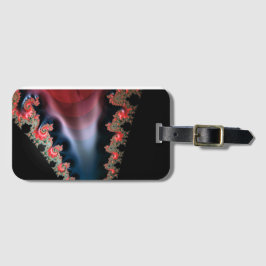 Mandelbrot Zip Luggage Tag Gepäckanhänger