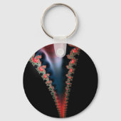 Mandelbrot Zip Schlüsselanhänger (Vorderseite)